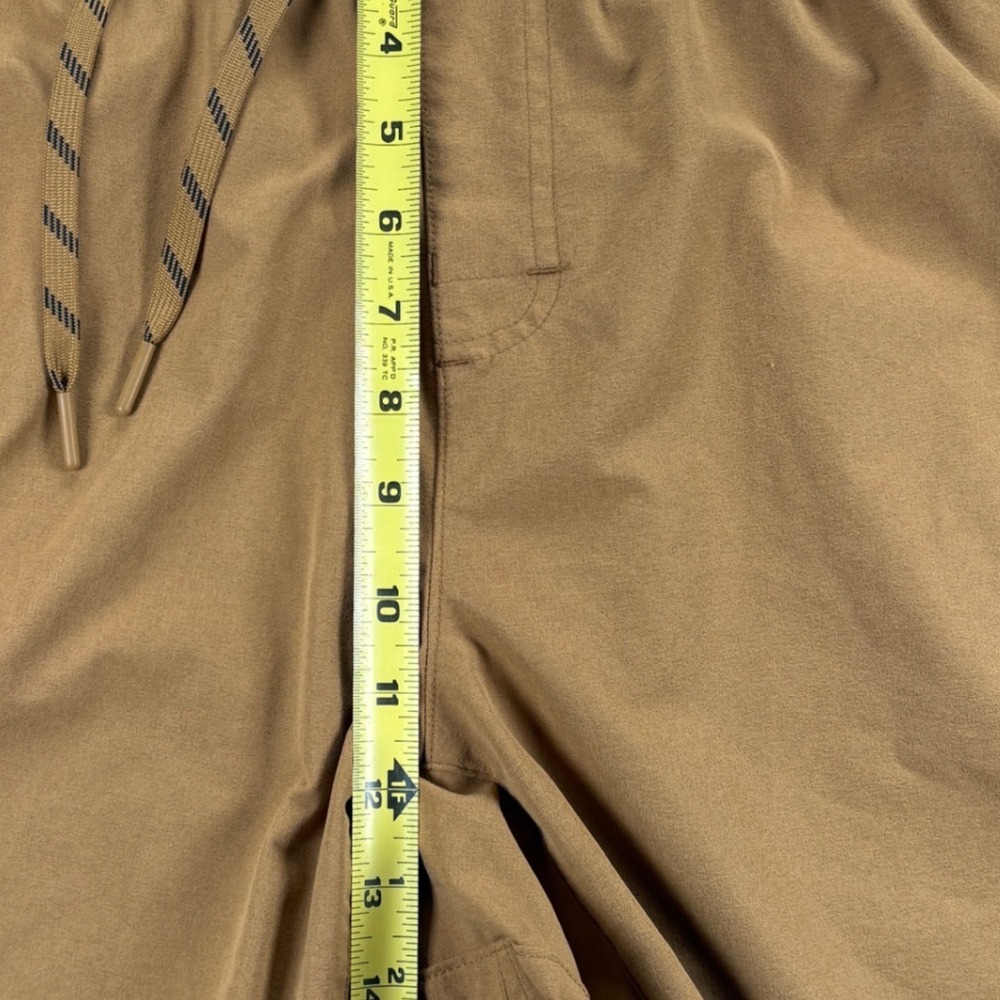 L.L.Bean Multisport Shorts Mens XXXL Brown 9" Inseam Active Hiking Travel Casual - Picture 11 of 13
